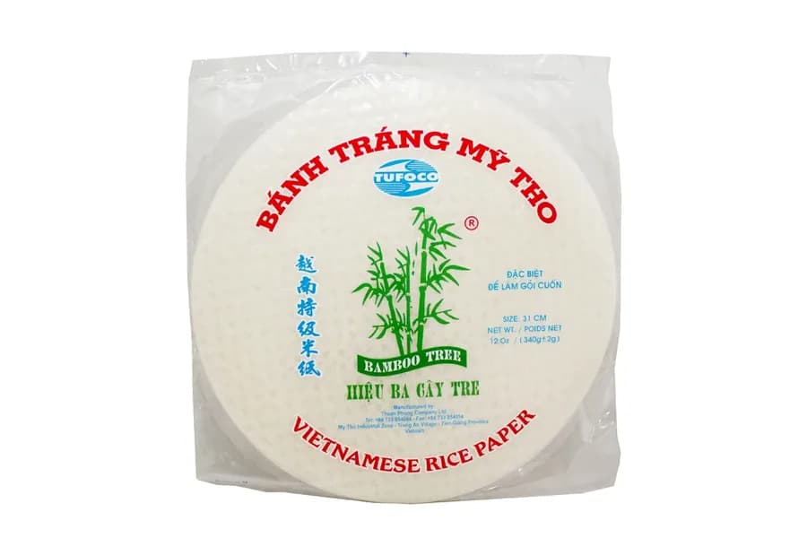 Bamboo Tree Rice Paper 31cm (Bánh Tráng 3 Cây Tre)
